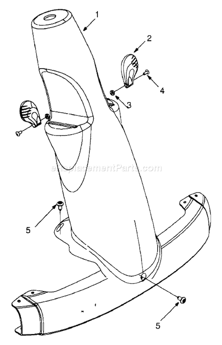 Page J Diagram and Parts List for 13B-325-401 1999 Yard Man Lawn Tractor